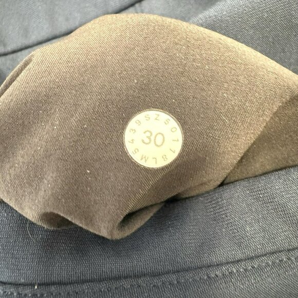 Lululemon ABC Commission Pant Slim Mens Size 30 Navy Blue Chino 31" Inseam - Picture 5 of 5